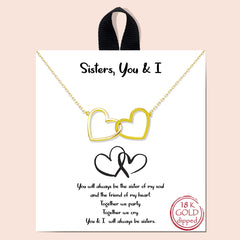 Sister, You & I Necklace