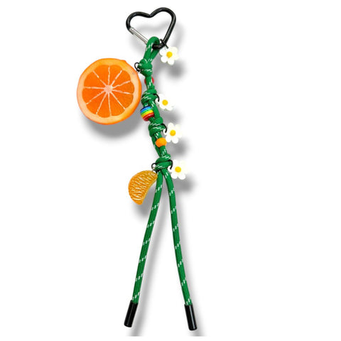 Fruit Braided Rope Bag Charm