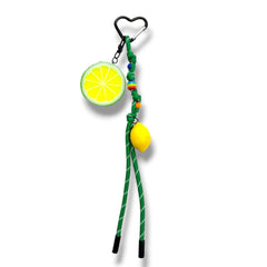 Fruit Braided Rope Bag Charm