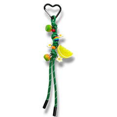Fruit Braided Rope Bag Charm
