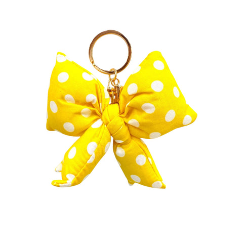 Puffy Bow Bag Charm