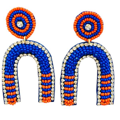 Gameday Beaded Earrings