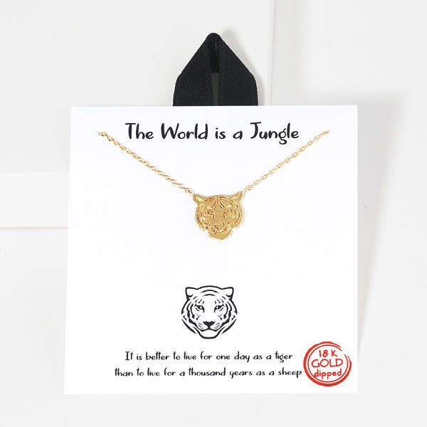 The World is a Jungle Necklace