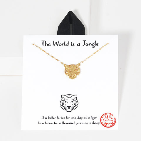 The World is a Jungle Necklace