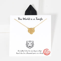 The World is a Jungle Necklace