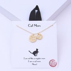 Cat Mom Necklace