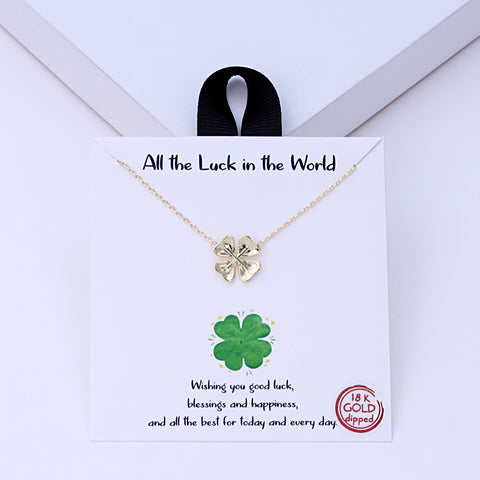 All the luck in the world Necklace