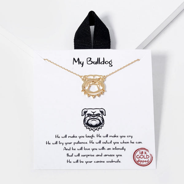My Bulldog Necklace