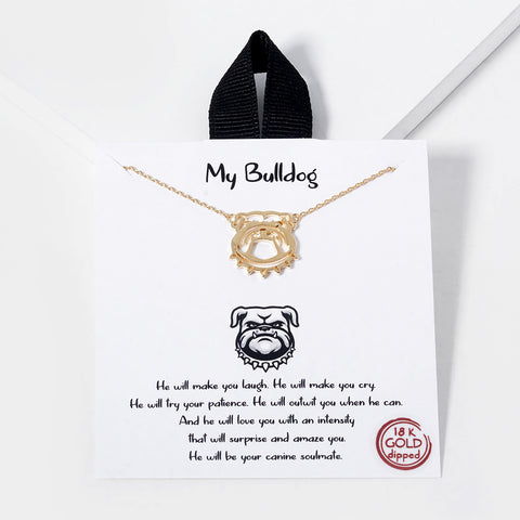 My Bulldog Necklace