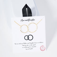 Mom and Daughter Necklace
