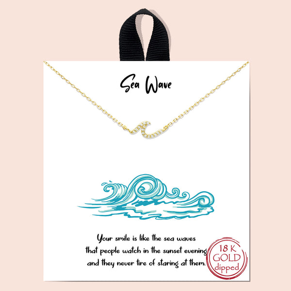 Sea Wave Necklace