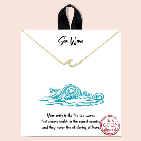 Sea Wave Necklace