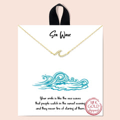 Sea Wave Necklace