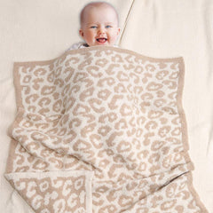 Leopard Print Throw Kids Blanket