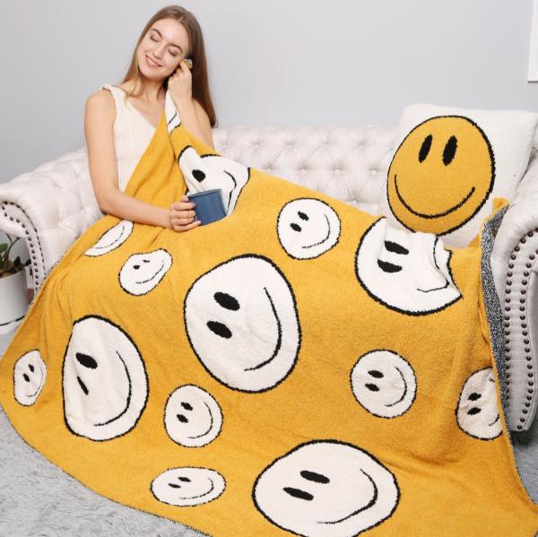 Happy Face Blankets