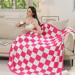 Checkered Print Blankets