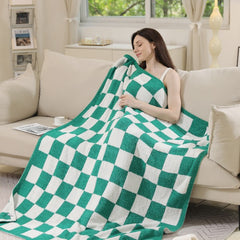 Checkered Print Blankets