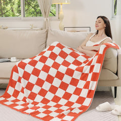 Checkered Print Blankets