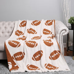 Football Print Blankets