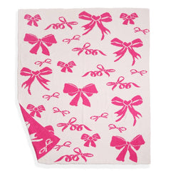Bow Throw Blanket
