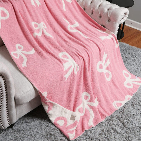Bow Throw Blanket