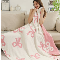 Bow Throw Blanket