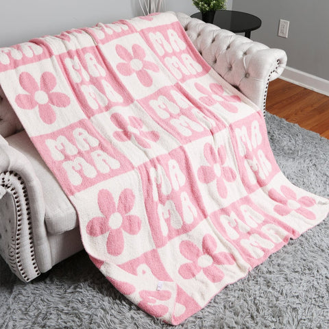 Floral Mama Throw Blanket