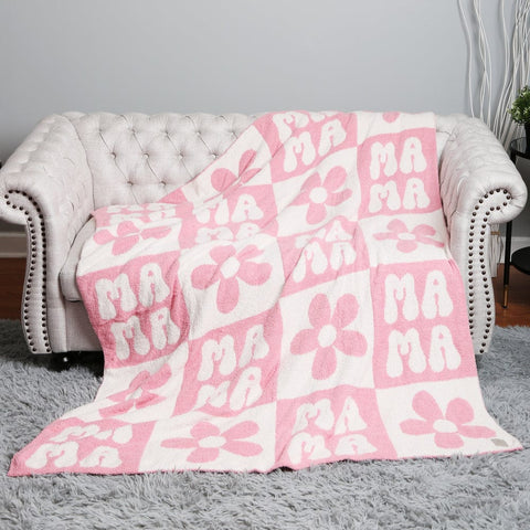Floral Mama Throw Blanket