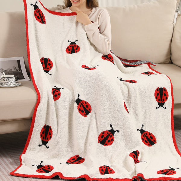 LadyBug Throw Blanket