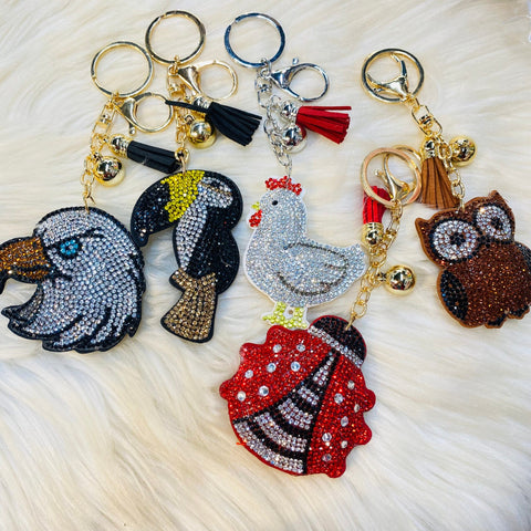 Bird Keychains