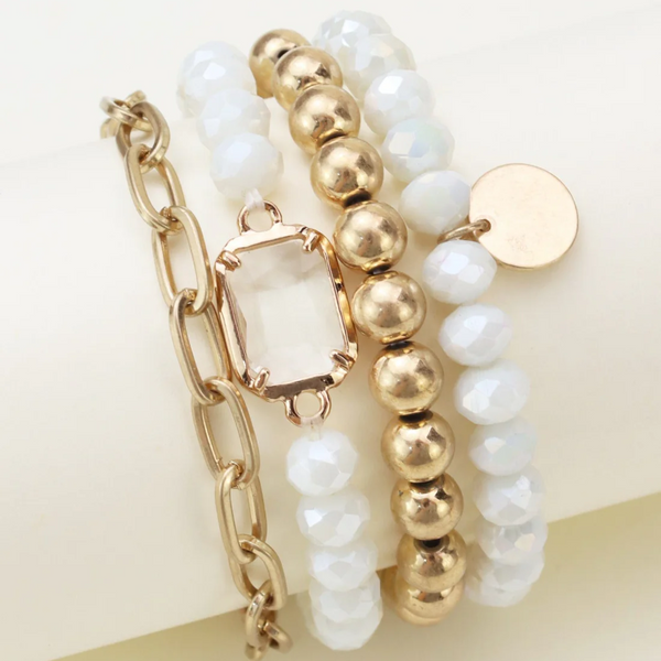 Crystal Stackable bracelets