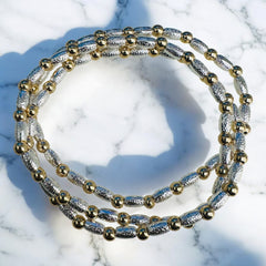 Beaded stackable bracelets