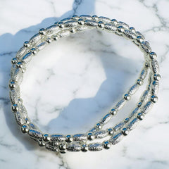 Beaded stackable bracelets