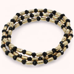 Beaded stackable bracelets