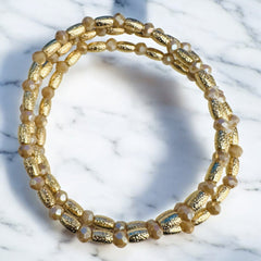 Beaded stackable bracelets