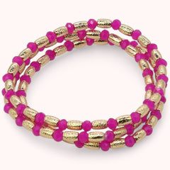 Beaded stackable bracelets