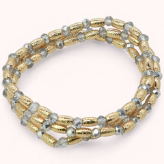 Beaded stackable bracelets