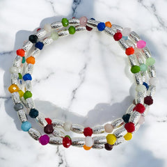 Beaded stackable bracelets