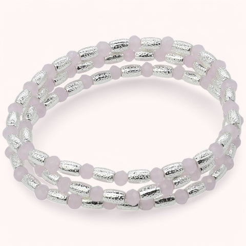 Beaded stackable bracelets