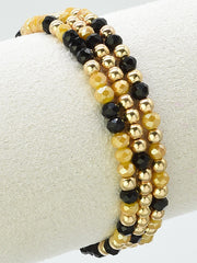 Gameday Glass Beaded Bracelet