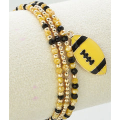 Football Stretch Bracelets