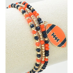 Football Stretch Bracelets
