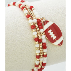 Football Stretch Bracelets