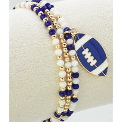 Football Stretch Bracelets