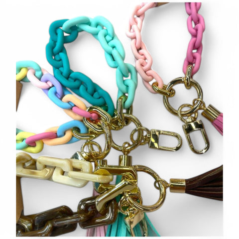 Chain Bracelet Keyrings