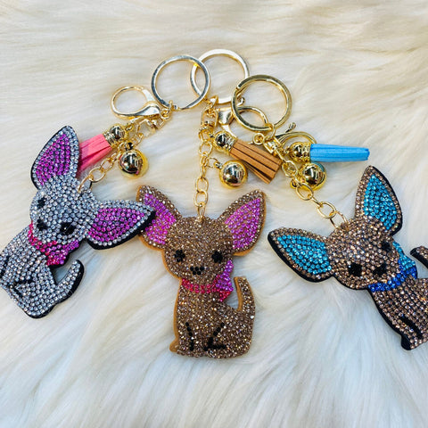 Chihuahua Dog Keychains