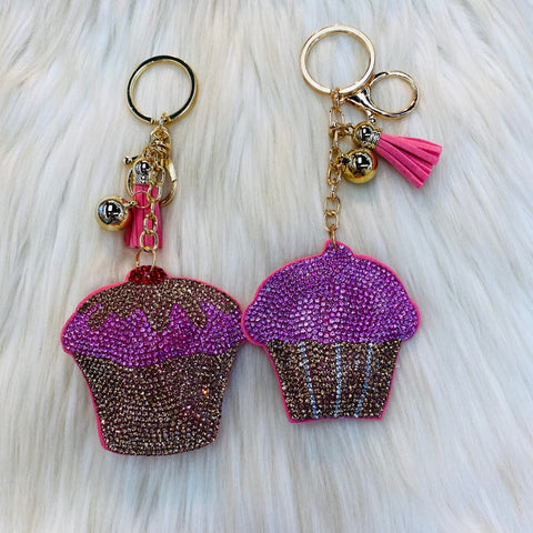 Cupcake Keychains