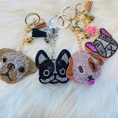 Dog Face Keychains