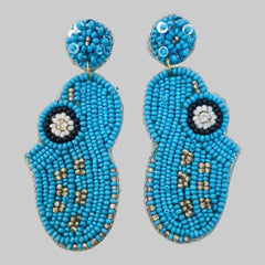 Shoes Beaded Earrings