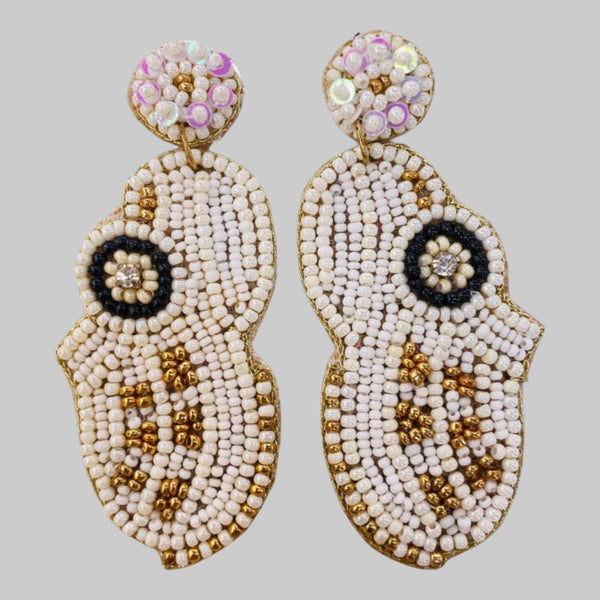 Shoes Beaded Earrings